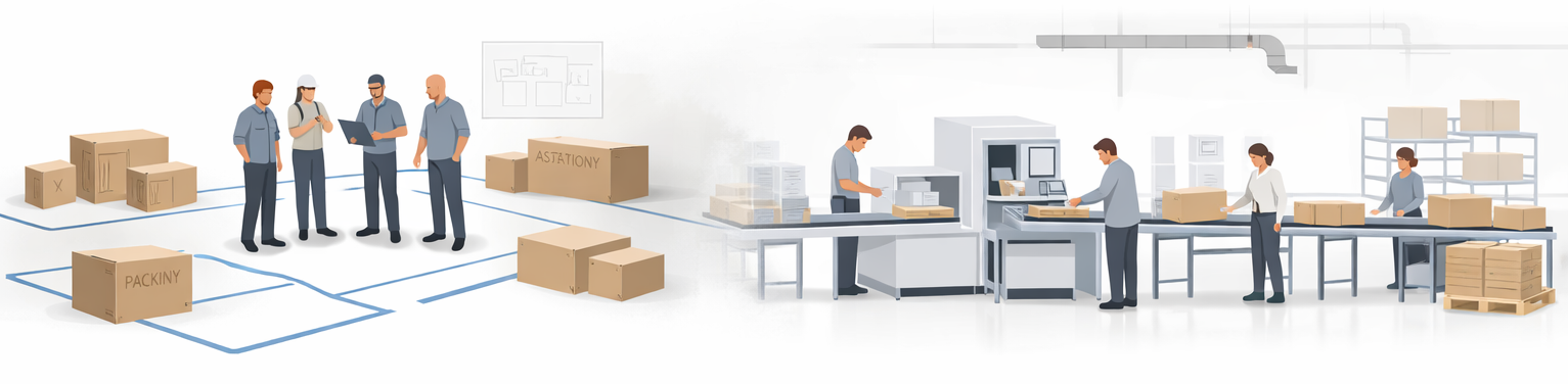 Production 3P: Layout, Flow, and Vertical Start-Up